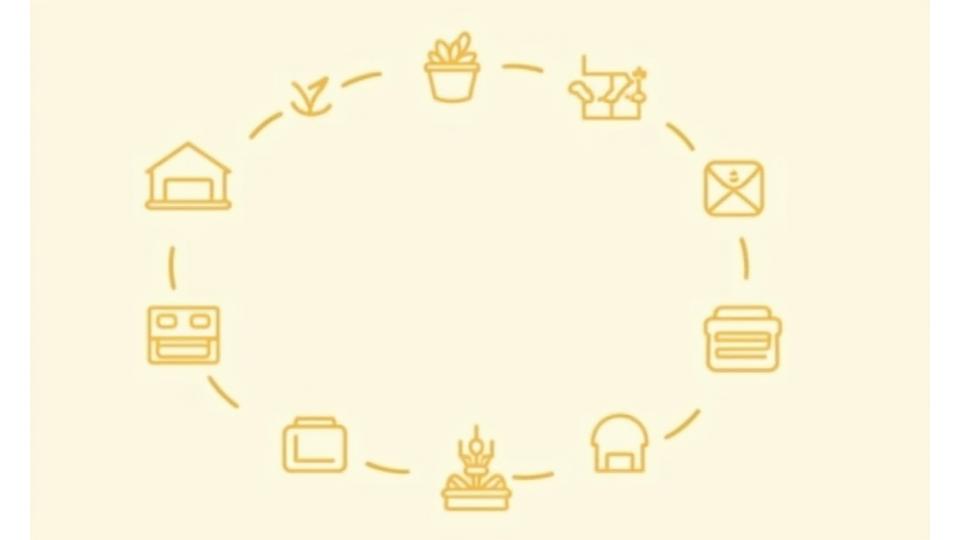 Schéma illustrant le cycle du zéro déchet à la boulangerie: du four à la table, puis compost et retour à la ferme