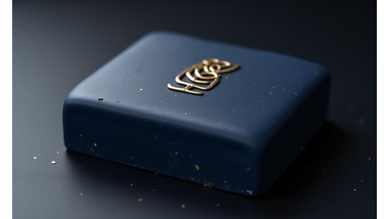 Gâteau d'événement d'entreprise sophistiqué avec le logo de l'entreprise en relief et des décors élégants symbolisant la réussite et l'innovation.